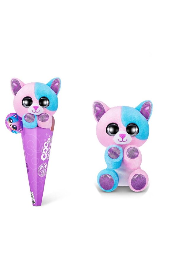 Ccn00000 مخاريط كوكو صغيرة قطيفة - 5