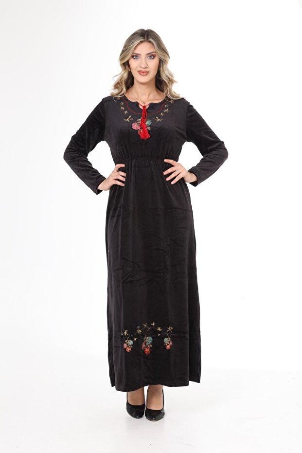 ROCHIE DE CATIF DE DAMĂ MÂNECĂ LUNGĂ - 1