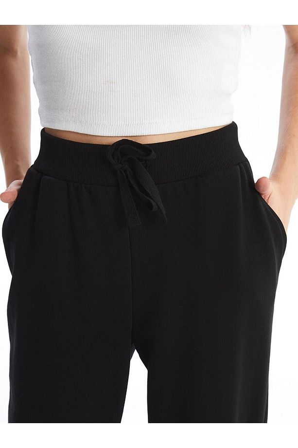 LCW Vision Kadın Beli Lastikli Düz Jogger Eşofman Altı - 3