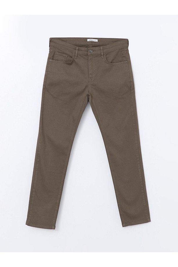LCWAIKIKI Basic Dar Kalıp Erkek Chino Pantolon - 5