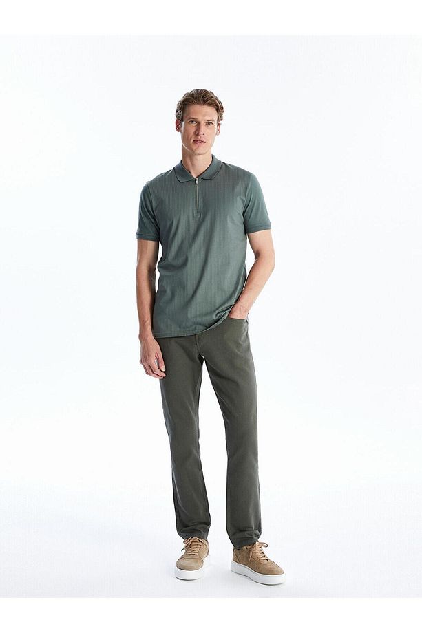 LCWAIKIKI Basic Dar Kalıp Erkek Chino Pantolon - 1