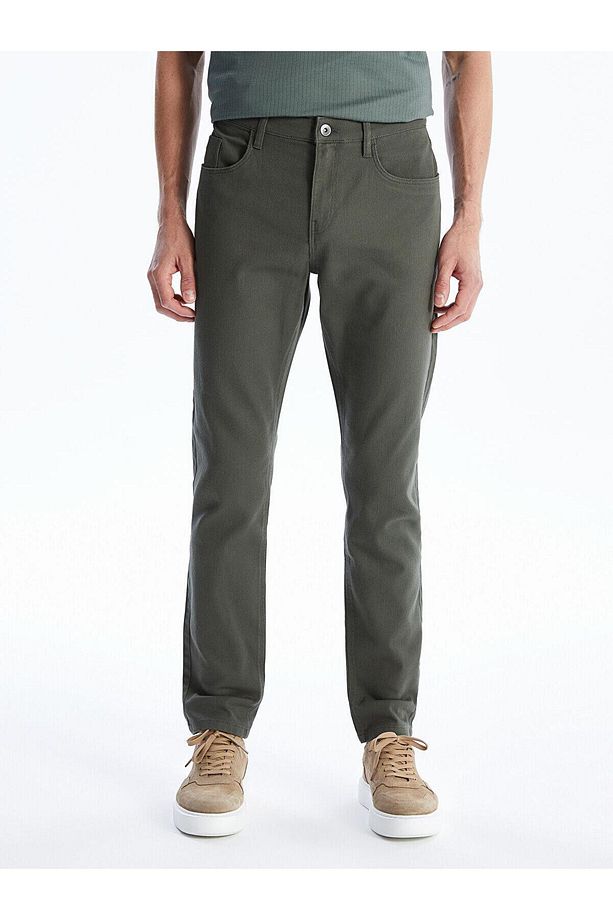 LCWAIKIKI Basic Dar Kalıp Erkek Chino Pantolon - 2