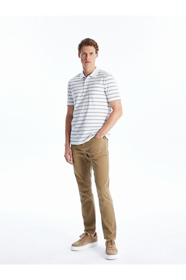 LCWAIKIKI Basic Dar Kalıp Erkek Chino Pantolon - 1