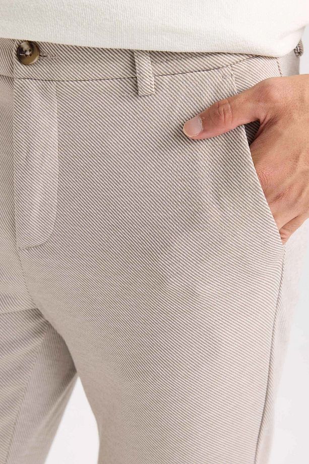 Jogger Yazlık Kumaş Pantolon Basic Düz Cepli Düz Paça D3695ax24au - 6