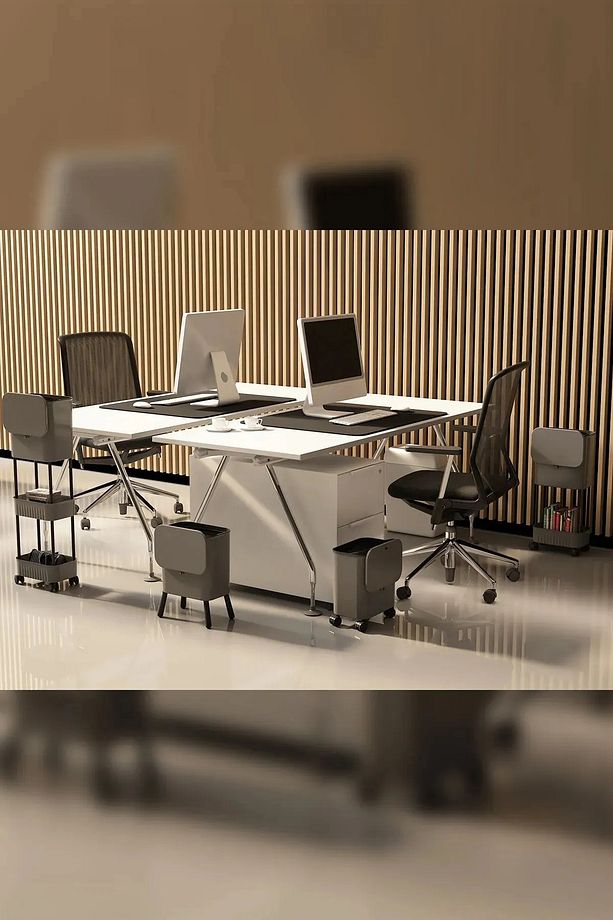 Tek Raf Üniteli Tekerlekli Çöp Kovası Fonksiyonel Kapaklı Banyo Mutfak Çöp Kutusu - 2