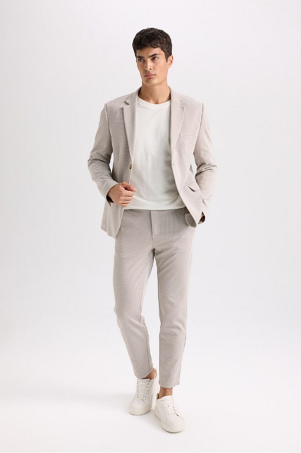 Jogger Yazlık Kumaş Pantolon Basic Düz Cepli Düz Paça D3695ax24au - 4