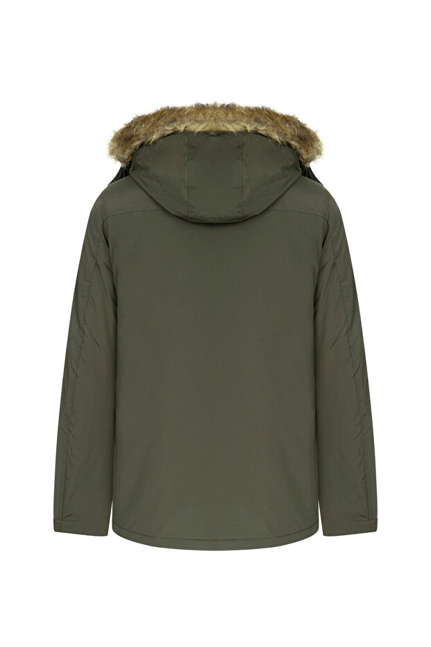 ÇIKARILABİLİR KAPÜŞONLU MONT - 8