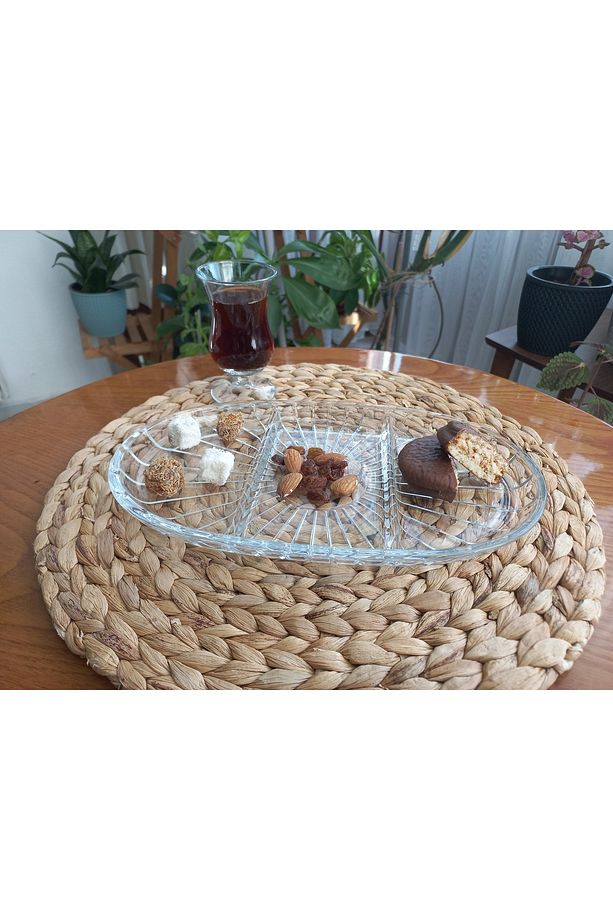 SERVİS TABAĞI PAŞABAHÇE ELEGANT OVAL BÖLMELİ SERVİS TABAĞI - 2