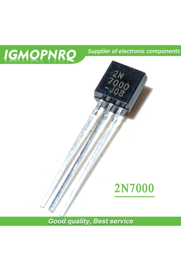 50pcs 2N7000 TO92 N-Channel Enhancement Mode Field Effect Transistor New Original