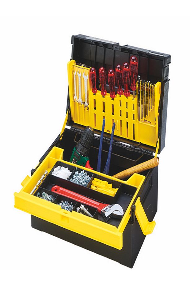 TAKIM ÇANTASI ÇOK KULLNIŞLI ALET EDEVAT KOYMALI METRELİ 270x380x220 C.P.01 16 PORT-BAG COMPACTO - 3