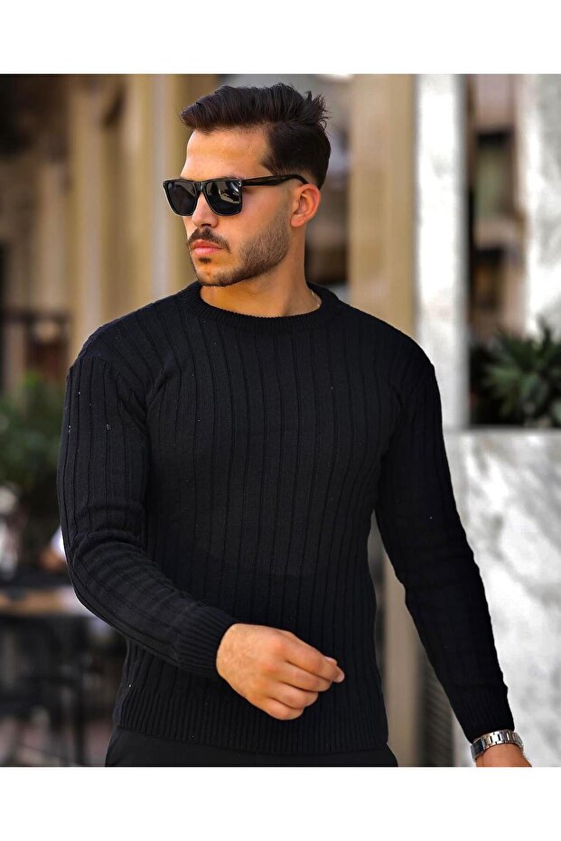 طوق دراجة تريكو للرجال - 1