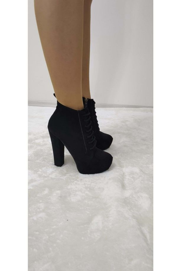 Unisex Platform Kısa Bot - 1