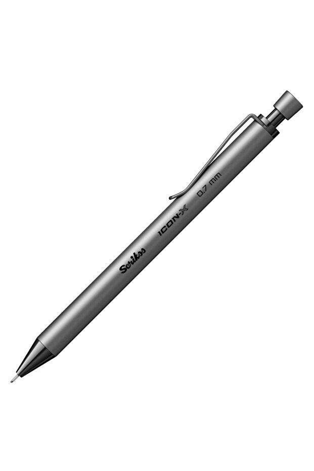 قلم ICON-X متعدد الاستخدامات مقاس 0.7 ملم، أنثراسايت