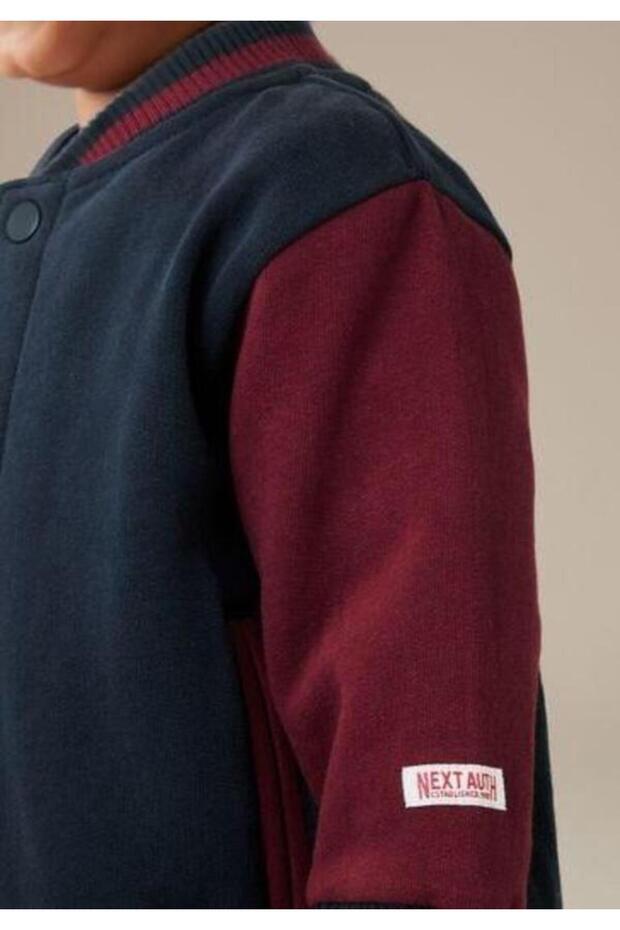 Üniversite Tarzı Bomber Ceket - 5