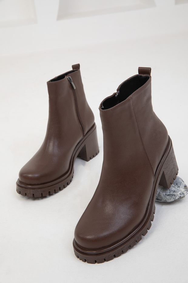 Kahve Kadın Bot & Bootie 19771 - 2
