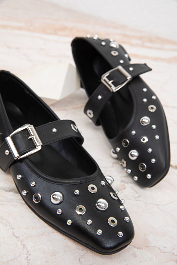 Balerini de damă negri - Model 19829 - 1