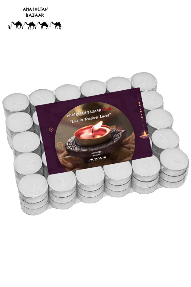 Tealight 90'lı Buhardanlık Mum Kokusuz 3 Saat Dayanıklı 1. Kalite – Mum & Kandil - 1