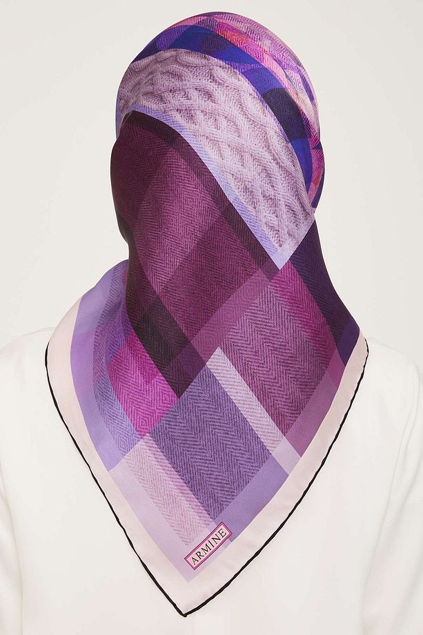 - Ipek Eşarp 2023/2024 Sonbahar Kış Twill Ipek 9009-35 - 4