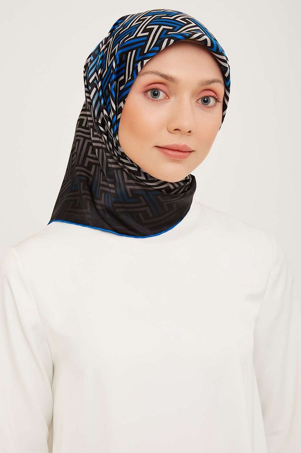- Ipek Eşarp 2023/2024 Sonbahar Kış Twill Ipek 9011-22 - 1