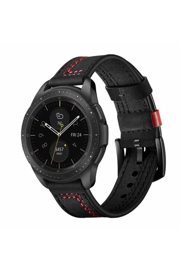 Huawei Watch 3 Gt Gt2 Gt2e Gt3 Gt4 Gt5 Pro Se Elite 46mm Kordon Nubuk Deri Kordon - 1