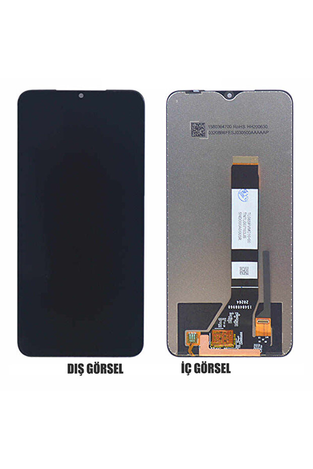Teknonet Xiaomi Redmi 9T Uyumlu Lcd+Dokunmatik - Siyah - 1