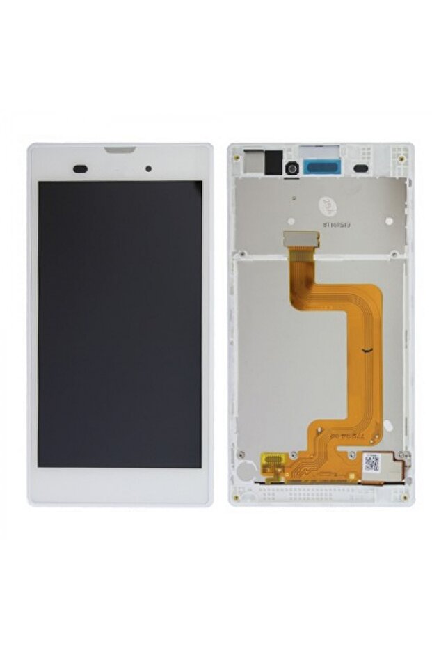 Sony Xperia T3 Compatible Lcd Touch Screen Slatted - White - 1