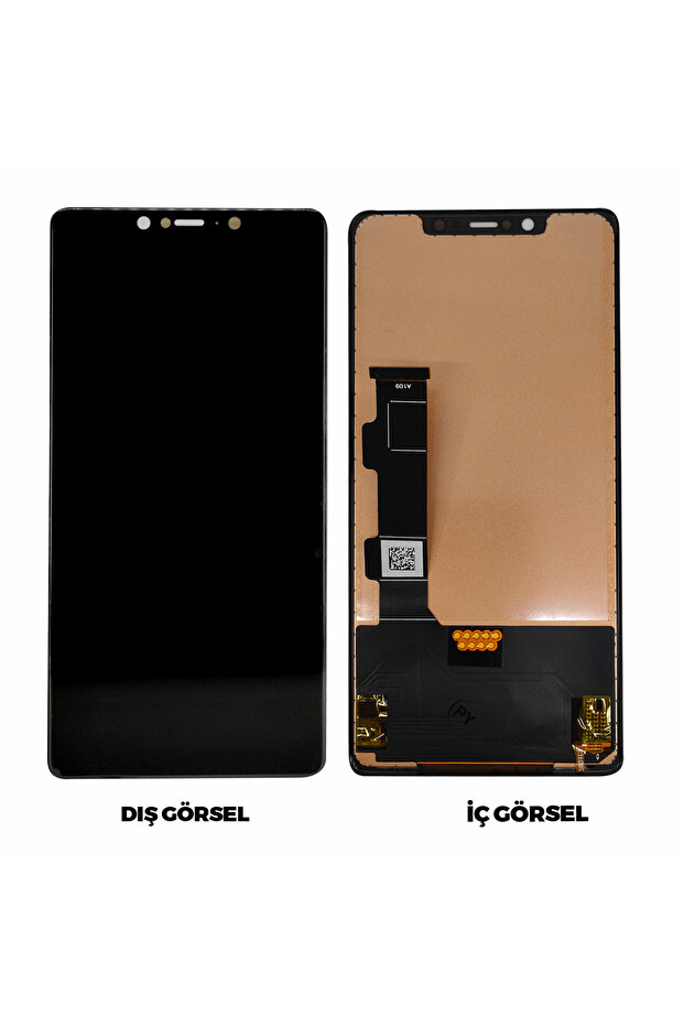 شاشة LCD عالية الجودة متوافقة مع Teknonet Xiaomi Mi 8 Se + تعمل باللمس - أسود