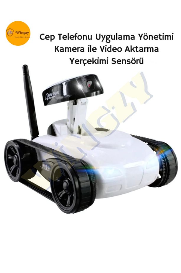 2.4GHz, Kameralı, Mini, Spy, Robot Araç, Android ve iOS Telefonlardan Kontrol Edilebilir - 8