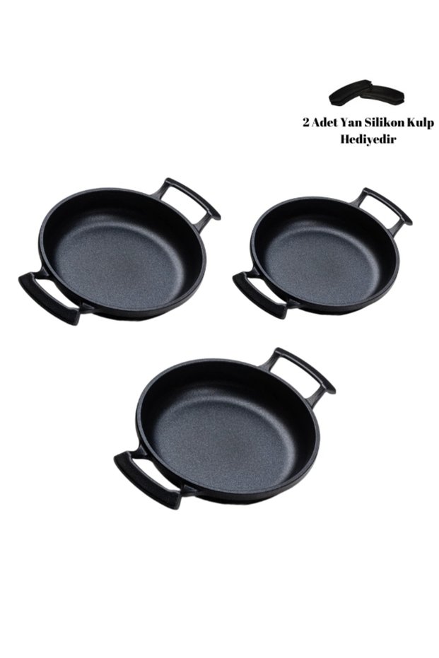 Premium Series 3-Piece Sahan Pan Set - 18cm, 20cm, 22cm