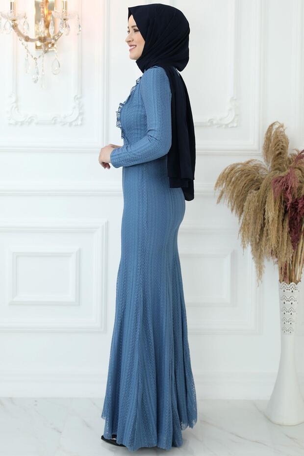 Belin Abiye İndigo - 4