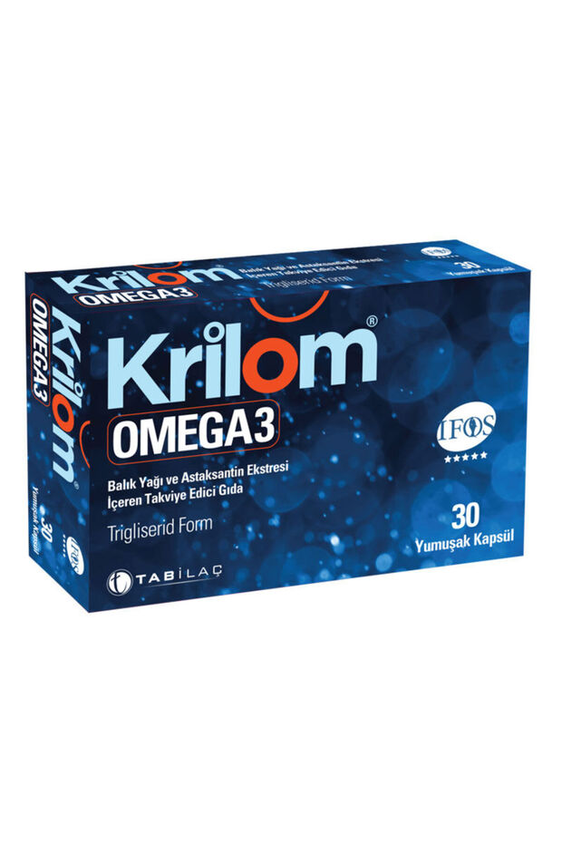 Krilom Omega 3 Yumuşak Kapsül 30 Kapsül - 1