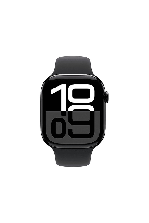 Watch Series 10 GPS 46mm Jet Black Aluminium Case with Black Sport Band - S/M - 1