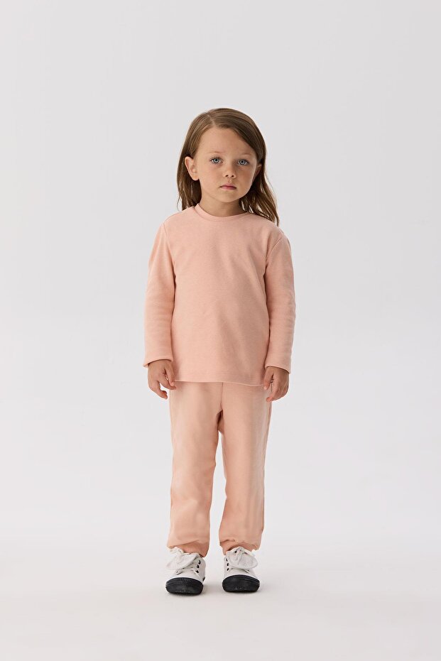 تي شيرت BG Store Baby Girl Salmon