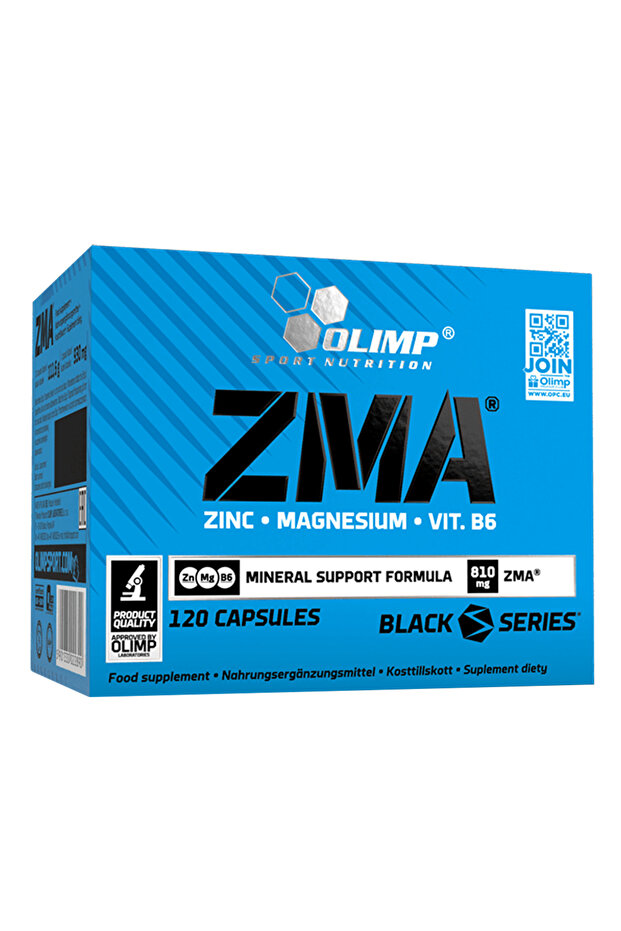 ZMA، 120 كبسولة
