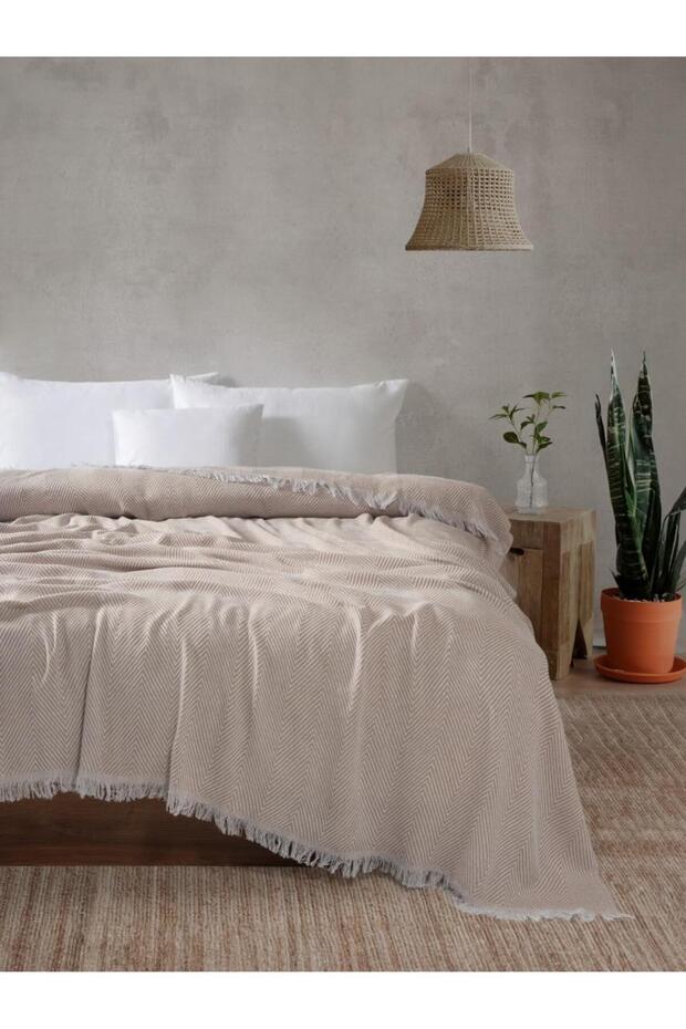 Single Multi-Purpose Pique Blanket Bedspread Sofa Shawl