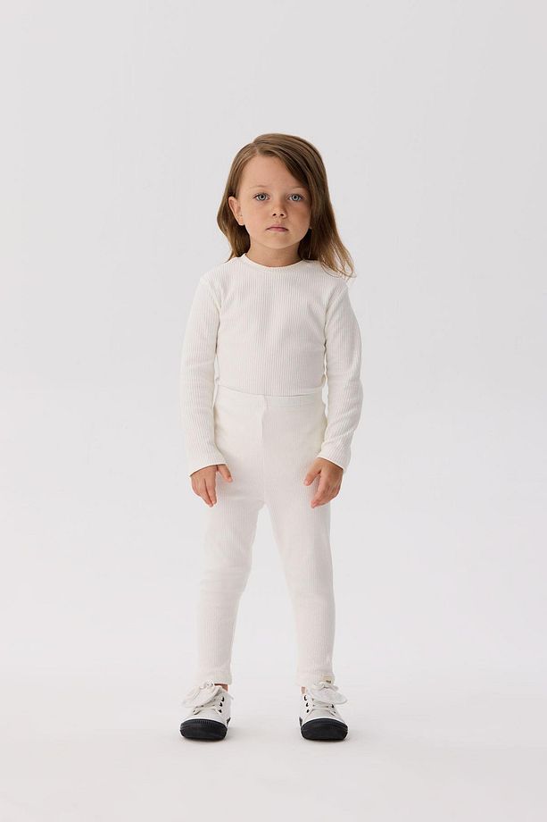 BG Store Kız Bebek Ekru Tayt - 1