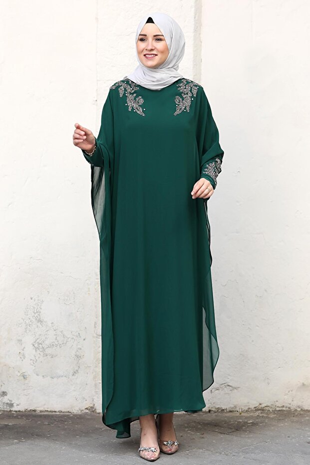 Beste Evening Dress Emerald