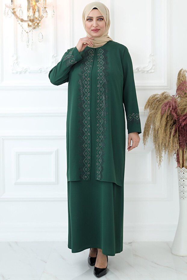 Hatun Evening Dress Emerald