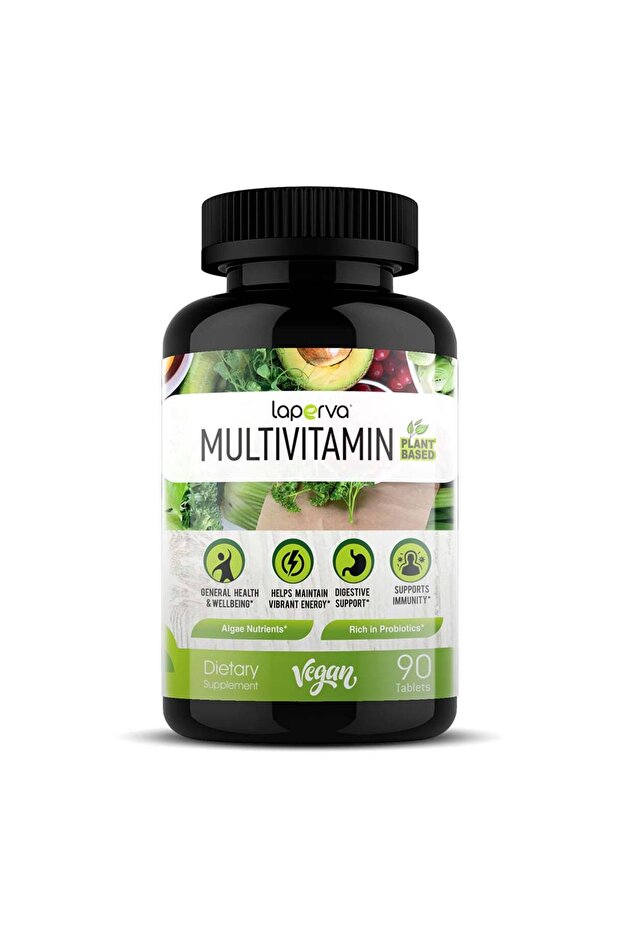 Plant Based Multivitamin, 90 Tablets,vegan Plant Based Multivitamin.