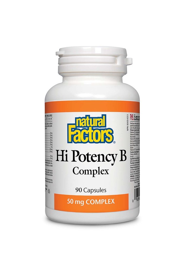 Hi Potency B Complex, 50 mg, 60 Capsules