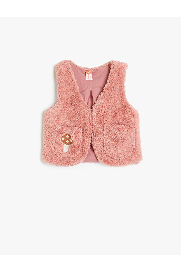Pink Baby Girl Vest 5Wmg20004Ak