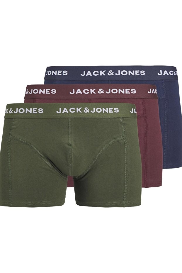JACTEO SOLID TRUNKS 3 PACK LACİVERT12259080 - 1