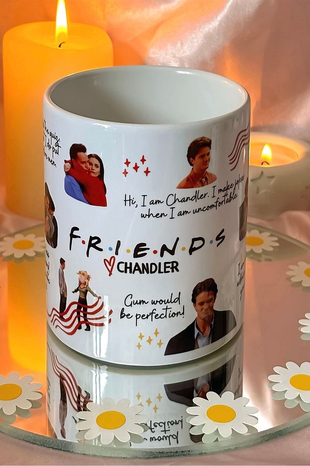 FRIENDS CHANDLER BING Kalp Kulplu Kupa - 4
