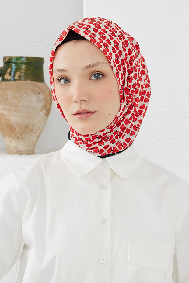 Proline Clover Patterned Scarf - 1