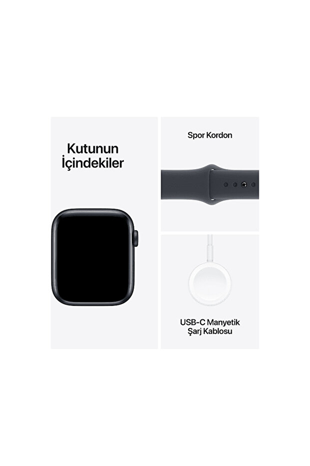 Watch SE GPS 2024 44mm Midnight Aluminium Case with Midnight Sport Band - M/L - 6