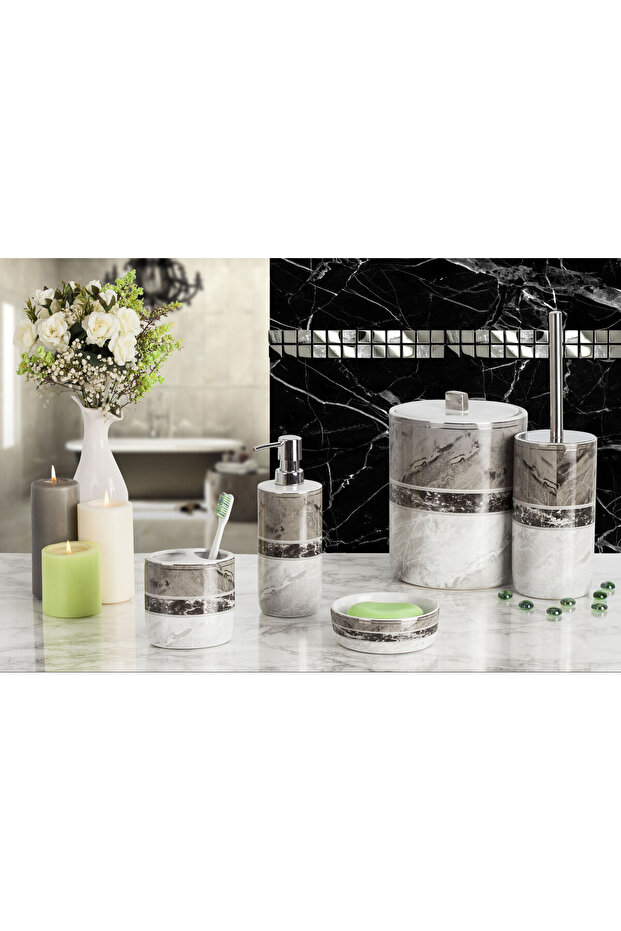 Garnsey Banyo Seti Gri - 2