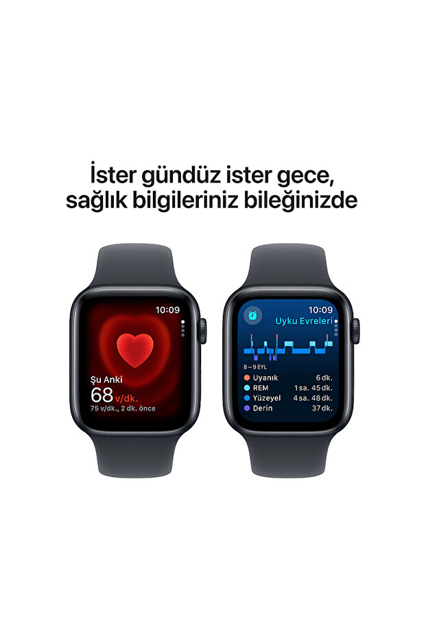 Watch SE GPS 2024 44mm Midnight Aluminium Case with Midnight Sport Band - M/L - 4