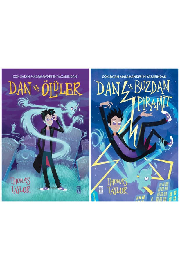 5. 6. 7. 8. Sınıf Okuma Kitapları 2'li Set / Dan ve Ölüler - Dan ve Buzdan Piramit - 1