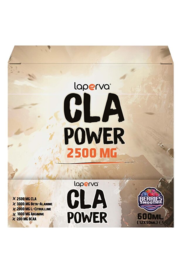 Cla Power, Berries Smoothie, 12 Ampoules