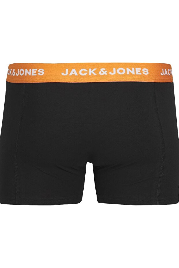 JACOLIVER SOLID TRUNKS 5 PACK BOX SİYAH12259103 - 2